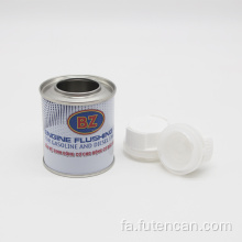 قوطی قلع فلزی روغن موتور